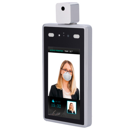 Comprar OEM FACE-TEMP Control de Acceso - Detección de Fiebre y Mascarilla - Reconocimiento facial - 22.400 caras, 100.000 registros - TCP/IP, USB | Modos de funcionamiento - Software sVMS2000 gratuito incluído