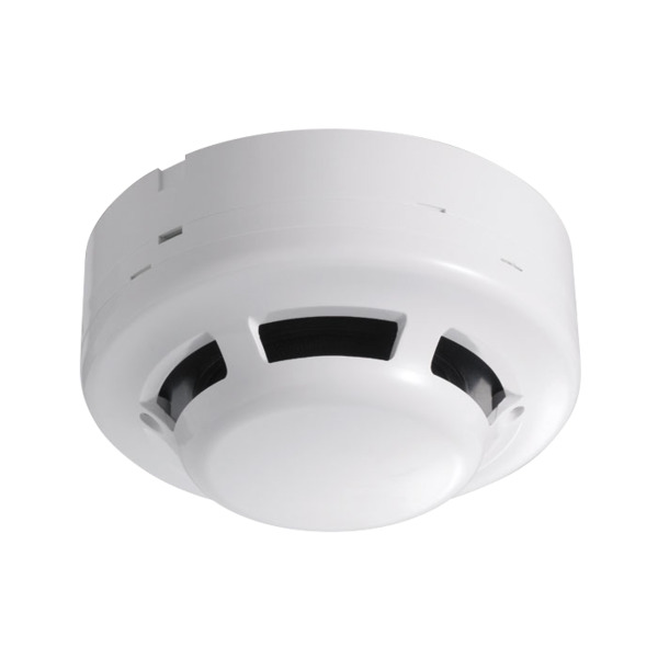 OEM FOC-215 Q01-2 Detector fotoeléctrico de humos convencional a dos hilos con base incluida. Cobertura de 75 m² ~ 150 m². Mater