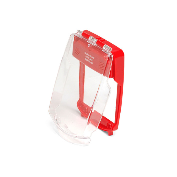 OEM FOC-933 SG-F-R Cubierta protectora Smart+Guard para pulsadores contra incendios. Tapa transparente. Color rojo. Montaje empo