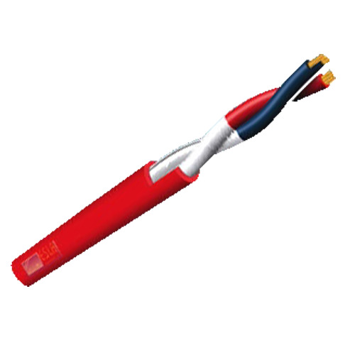 OEM FRC15-100-C Bobina de cable trenzado apantallado - Resistente al fuego RF 120 minutos - Rollo de 100 metros - Conductor cobr