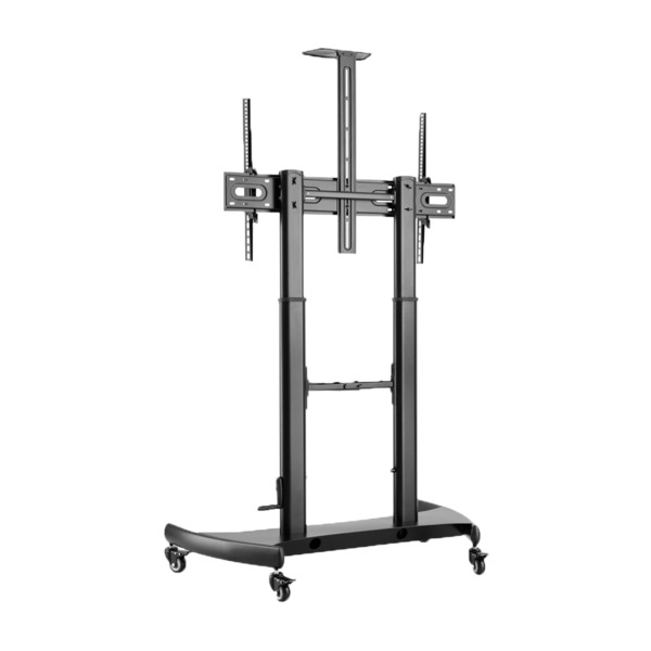 OEM FT100TE-123 Soporte a suelo con ruedas y manivela - Peso soportado 100Kg - VESA 1000x600mm - Altura ajustable