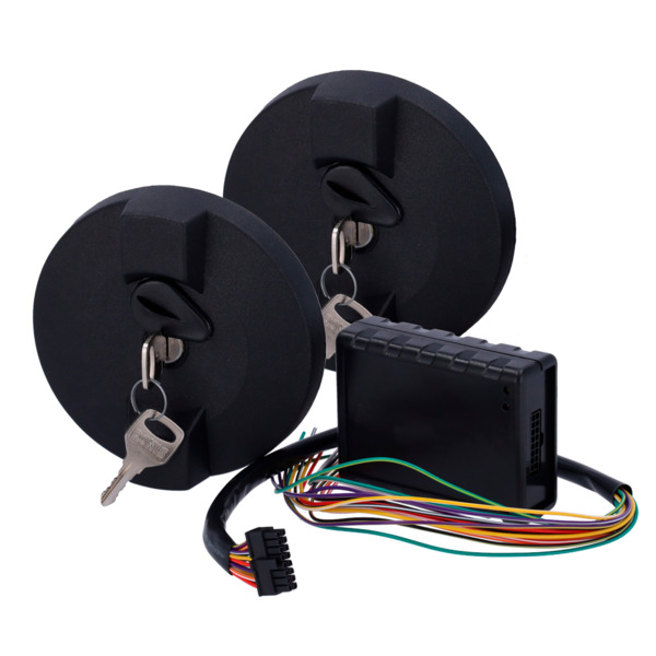 OEM FUEL-SAFETYCAP28 Kit tapón de seguridad para camiones - Detecta y notifica el intento de robo de combustible  - Sistema para