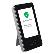 OEM GREENPASS-QR Lector Green Pass QR | Pasaporte COVID EU - Conexión Ethernet y WiFi | Multidioma - Verifica todo tipo de certi