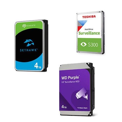 OEM HDD-CCTV-4TB Disco Duro 3,5” 4TB SATA 7200rpm de seguridad para DVR/NVRs. Modelo disponible de entre las 1as marcas WesternD
