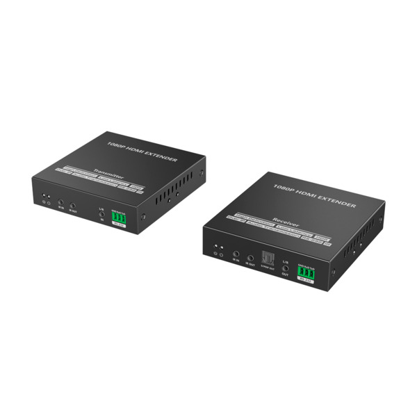 OEM HDMI-EXT-1080p60 Extensor activo HDMI - Emisor y receptor - Alcance 150 m - Sobre cable UTP Cat 6 - Hasta 1080p@60Hz - Alime