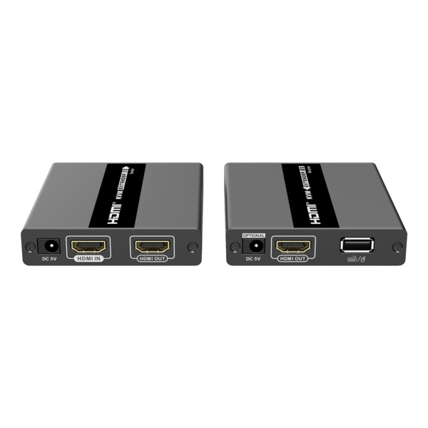 OEM HDMI-EXT-1080p60-KVM60 Extensor HDMI con KVM - Emisor y receptor - Alcance 60 m - Sobre cable UTP Cat 6 - Hasta 1080p@60Hz - (3)