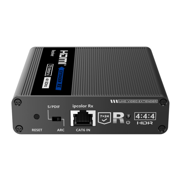 OEM HDMI-EXT-4K Extensor activo HDMI - Emisor y receptor - Alcance 60 m - Sobre cable UTP Cat 6 - Hasta 4K - Alimentación DC 5 V (5)