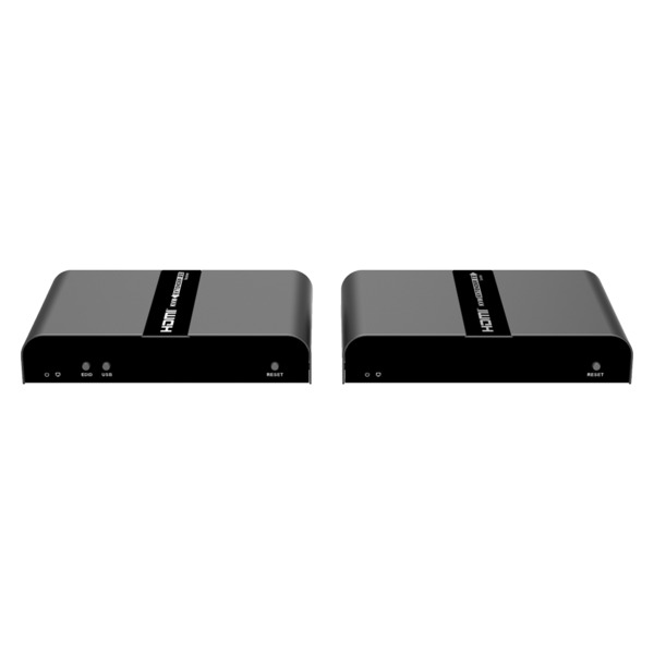 OEM HDMI-EXT-4K30-KVM100 Extensor HDMI con KVM - Emisor y receptor - Alcance 100 m - Sobre cable UTP Cat 7 - Hasta 4K@30Hz - Ali (1)