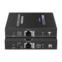 OEM HDMI-EXT-4K60 Extensor activo HDMI - Emisor y receptor - Alcance 70 m - Sobre cable UTP Cat 7 - Hasta 4K@60Hz - Alimentación