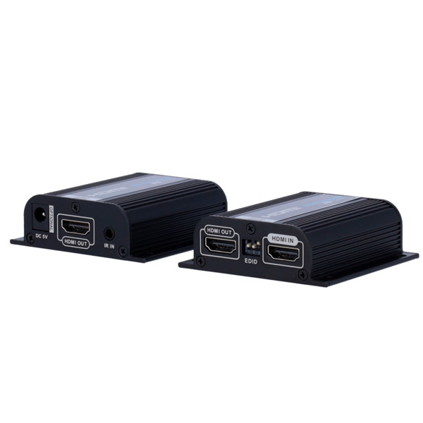 OEM HDMI-EXT-POE-V2 Extensor activo HDMI - Emisor y receptor - Soporta resolución 1080p@60Hz a 70 metros - Soporta resolución 4K