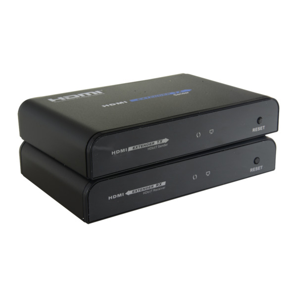 OEM HDMI-EXT-PRO-V2 Extensor activo HDMI 1080p - Emisor y receptor - Alcance 120 m sobre cable UTP Cat 6 - Transmisión de IR - P (1)