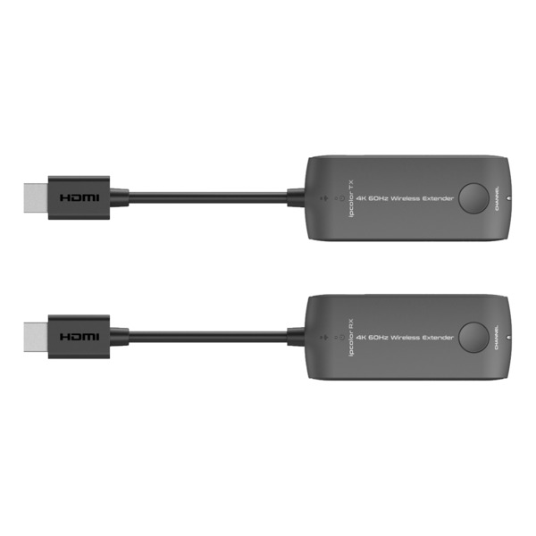 OEM HDMI-EXT-W-4K60 Extensor wireless HDMI - Emisor y receptor - Alcance 20 m - Hasta 4K@60Hz - Alimentación via micro USB 5V/1A (1)