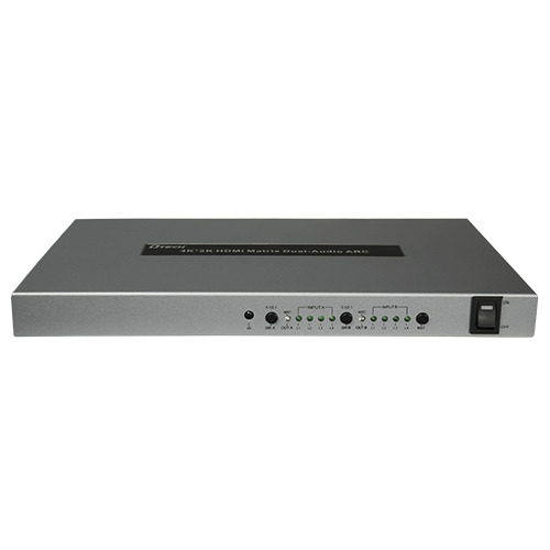 OEM HDMI-MATRIX-4-2 Multiplicador de señal HDMI - 4 entradas HDMI - 2 salidas HDMI - Hasta 4K (entrada y salida) - Longitud máxi (1)