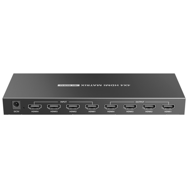 OEM HDMI-MX-4x4-4K60 Matriz de video HDMI - 4 entradas HDMI - 4 salidas HDMI - Hasta 4K (entrada y salida) - Permite control rem (3)