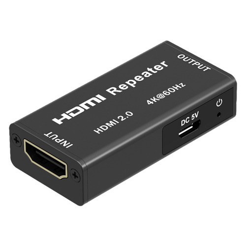 OEM HDMI-REPEATER Extensor HDMI - Admite resolución 4K - Alimentación pasiva - Permite repetir hasta 40m - Codificación y recodi