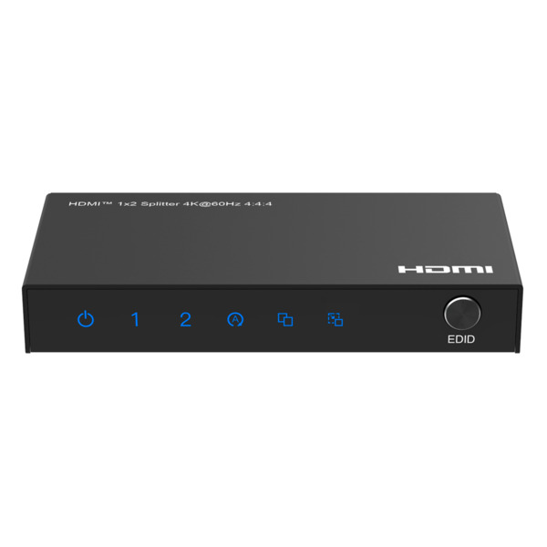 OEM HDMI-SPL-1x2-4K60 Splitter HDMI  - 1 Entrada - 2 Salidas - Resolución hasta 4K@60Hz - Ajustes EDID (3)