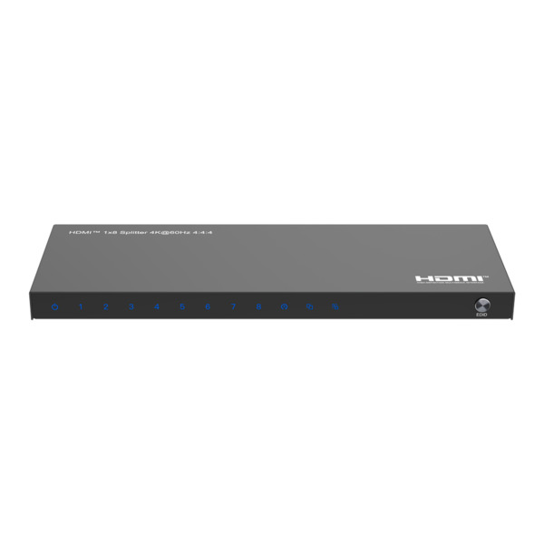 OEM HDMI-SPL-1x8-4K60 Splitter HDMI  - 1 Entrada - 8 Salidas - Resolución hasta 4K@60Hz - Ajustes EDID (3)