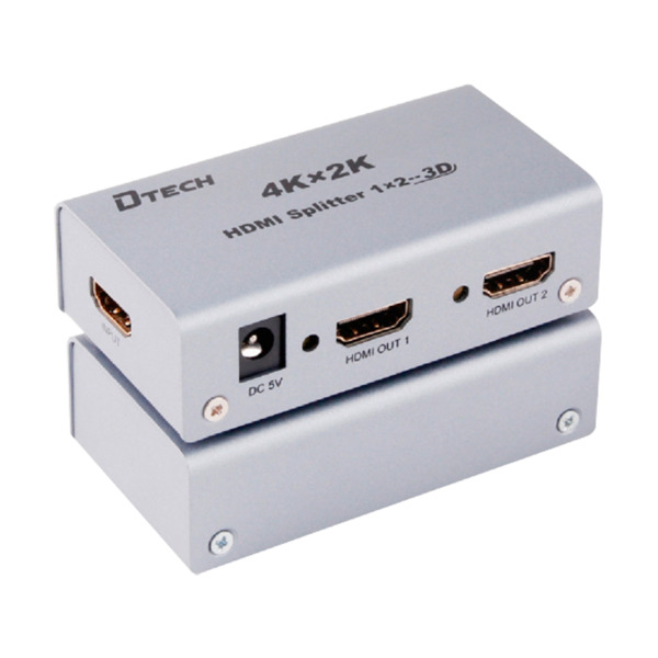 OEM HDMI-SPLITTER-2-4K Multiplicador de señal HDMI - 1 entrada HDMI - 2 salidas HDMI - Hasta 4K*2 - Longitud máxima de salida 25 (3)