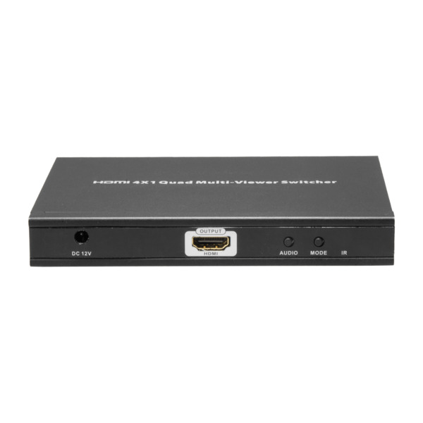 OEM HDMI-VIEWER-4-V2 HDMI Switch - Hasta 4 entradas 1080p - 1 salida HDMI 1080p - Botonera - Control con mando a distancia - Ext