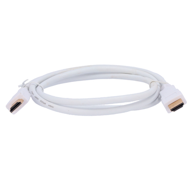 OEM HDMI1-1W Cable HDMI - Conectores HDMI tipo A macho - Alta velocidad - 1 m - Color blanco - Conectores anticorrosión (1)