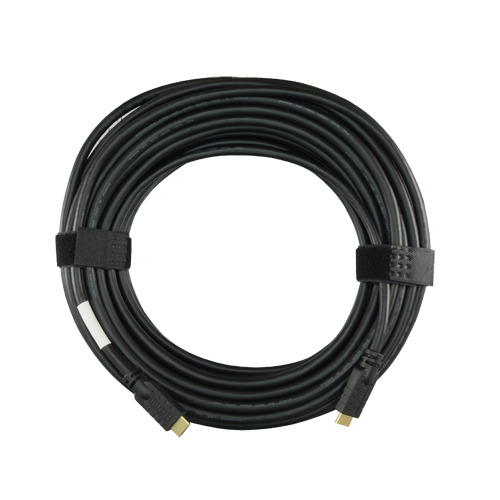 OEM HDMI1A-25 Cable HDMI - Conectores HDMI tipo A macho - Amplificado y apantallado - 25 m - Color negro - Conectores anticorros