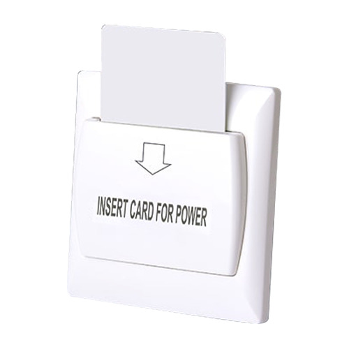 OEM HOTEL-ENERGY Interruptor de tarjeta para hotel - Compatible con cualquier tipo de tarjeta - LED de posición - Fabricado en P (5)