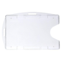 OEM IDS-68 Porta tarjeta cerrado horizontal, transparente, acabado antirreflejo y  policarbonato calidad premium.