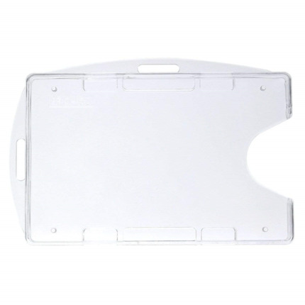 Comprar OEM IDS-68 Porta tarjeta cerrado horizontal, transparente, acabado antirreflejo y  policarbonato calidad premium.