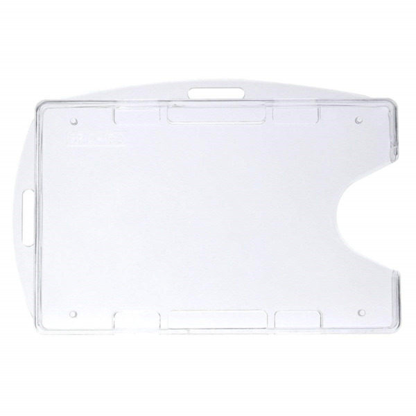 OEM IDS-68 Porta tarjeta cerrado horizontal, transparente, acabado antirreflejo y  policarbonato calidad premium.