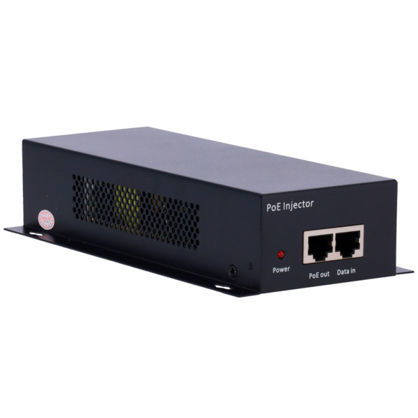 OEM INJ-POE-10G-60W Inyector PoE Dual - Entrada RJ45 10/100/1000/10000 Mbps - Potencia total 60 W - Distancia máxima 100 m - PoE (1)