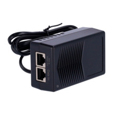 OEM INJ-POE-15W Inyector PoE - Entrada/Salida RJ45 10/100 Mbps - Potencia 15 W - Distancia máxima 100 m - Velocidad 100M - Estab