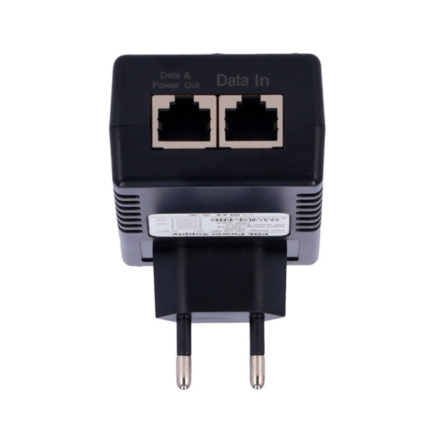 OEM INJ-POE-15W-P Inyector PoE de pared - Entrada/Salida RJ45 10/100 Mbps - Potencia 15 W - Distancia máxima 100 m - Velocidad 1 (3)