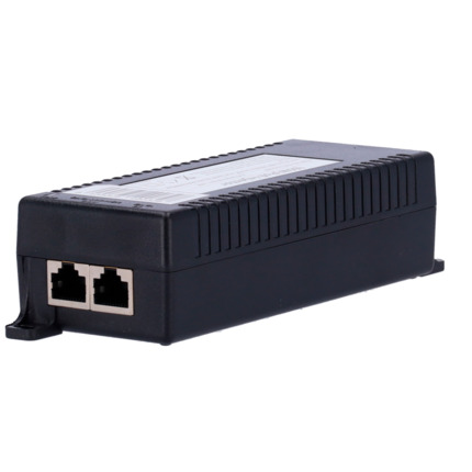 Comprar OEM INJ-POE-2.5G-60W Inyector PoE - Entrada/Salida RJ45 10/100/1000/2500 Mbps - Potencia 60 W - Distancia máxima 100 m - PoE/PoE+/Hi-PoE IEEE802.3af/at/bt