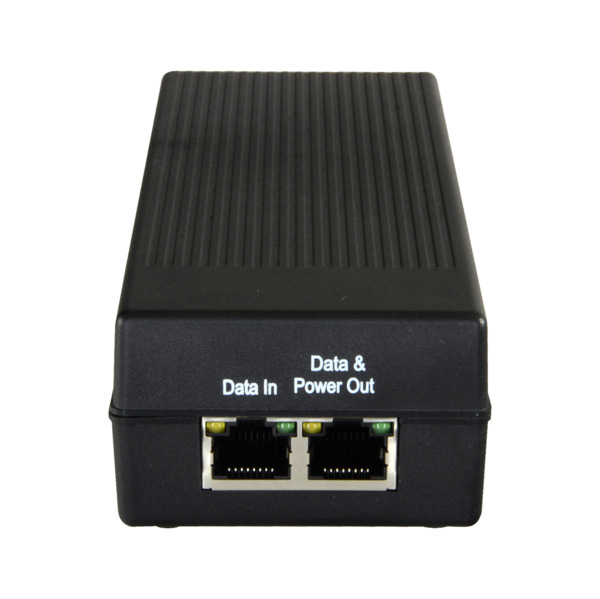 OEM INJ-POE-30W Inyector PoE - Entrada/Salida RJ45 10/100/1000 Mbps - Potencia 30 W - Distancia máxima 100 m - PoE/PoE+ IEEE802. (3)