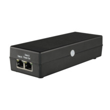 OEM INJ-POE-30W Inyector PoE - Entrada/Salida RJ45 10/100/1000 Mbps - Potencia 30 W - Distancia máxima 100 m - PoE/PoE+ IEEE802.