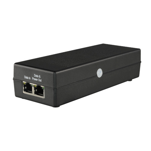 OEM INJ-POE-30W Inyector PoE - Entrada/Salida RJ45 10/100/1000 Mbps - Potencia 30 W - Distancia máxima 100 m - PoE/PoE+ IEEE802.