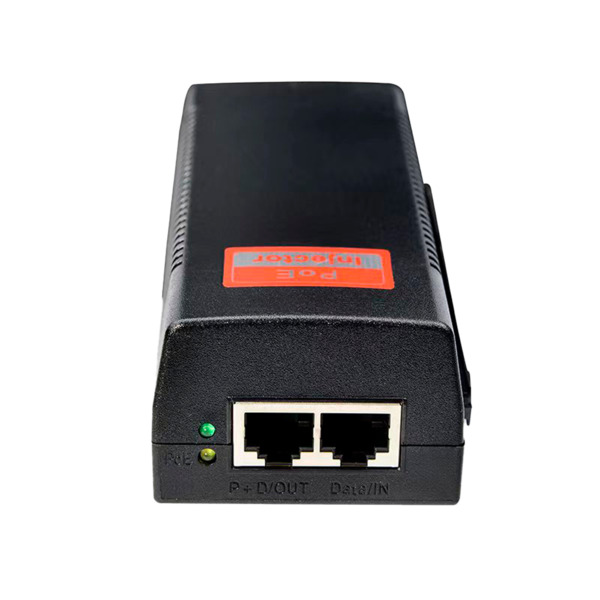 OEM INJ-POE-90WBT Inyector PoE - Entrada/Salida RJ45 10/100/1000 Mbps - Potencia 90 W - Distancia máxima 100 m - PoE/PoE+/Hi-PoE