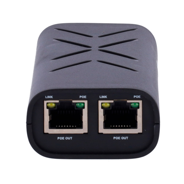 OEM INJ-POE-G-60W-DUAL Inyector PoE Dual - Entrada RJ45 10/100/1000 Mbps - Potencia total 60 W - Distancia máxima 100 m - PoE/Po (3)