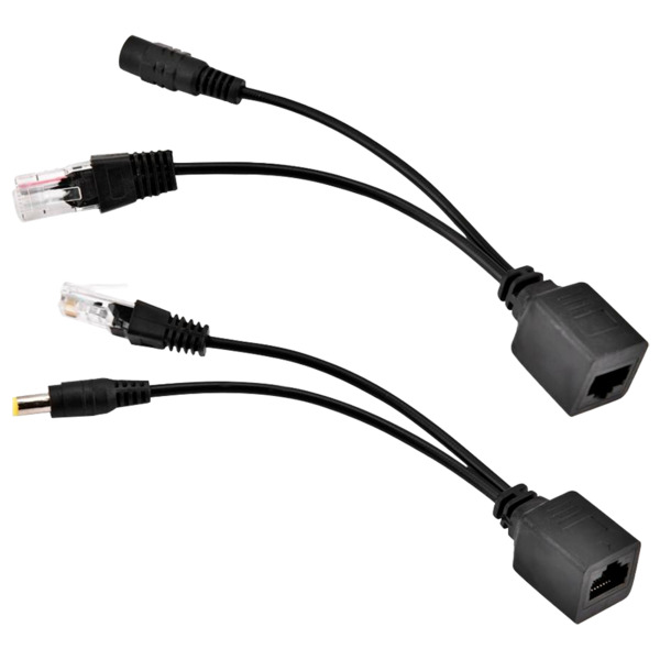 OEM INJ-POE-SPLIT Inyector y Splitter PoE pasivo - Requiere utilizar la pareja incluida - Entrada y salida hasta 48 V - Conector
