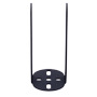 OEM IR-BRACKET-B Soporte - Específico para Foco - Fabricado en Hierro y pintado con antioxidante - Compatible con IR60-120 - Col (2)