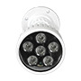 OEM IR100 Foco infrarrojo de alcance 100m - Iluminación por LEDs - 850nm, 60° de apertura - 6 leds Ø10 - Incluye célula de fotoc (2)