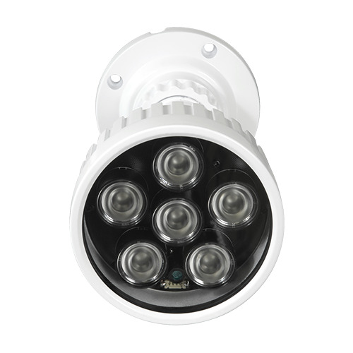 OEM IR100 Foco infrarrojo de alcance 100m - Iluminación por LEDs - 850nm, 60° de apertura - 6 leds Ø10 - Incluye célula de fotoc (1)
