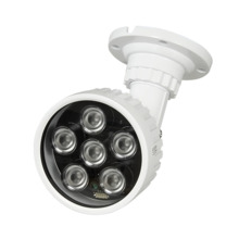 OEM IR100 Foco infrarrojo de alcance 100m - Iluminación por LEDs - 850nm, 60° de apertura - 6 leds Ø10 - Incluye célula de fotoc