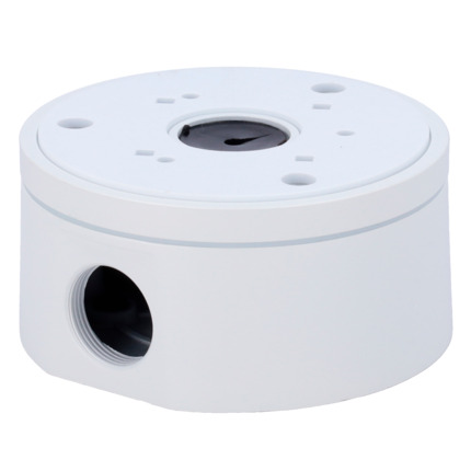 Comprar OEM JBOX-118-WHITE Caja de conexiones - Para cámaras Bullet, Domo y Turret - Apto para uso exterior - Instalación en techo o pared - Incluye prensacable - Color blanco