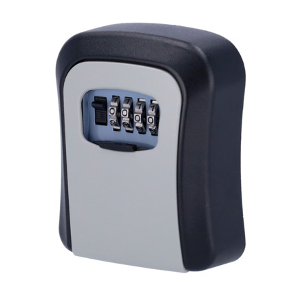 Comprar OEM KEYS-SAFEBOX Caja de seguridad para llaves - Apertura con código de 4 dígitos - Instalación sobre pared - Medidas: 115 (Al) x 95 (An) x 40 (Fo) mm - Fabricado en aleación de zinc y acero - Solución para vivienda vacía y alquiler