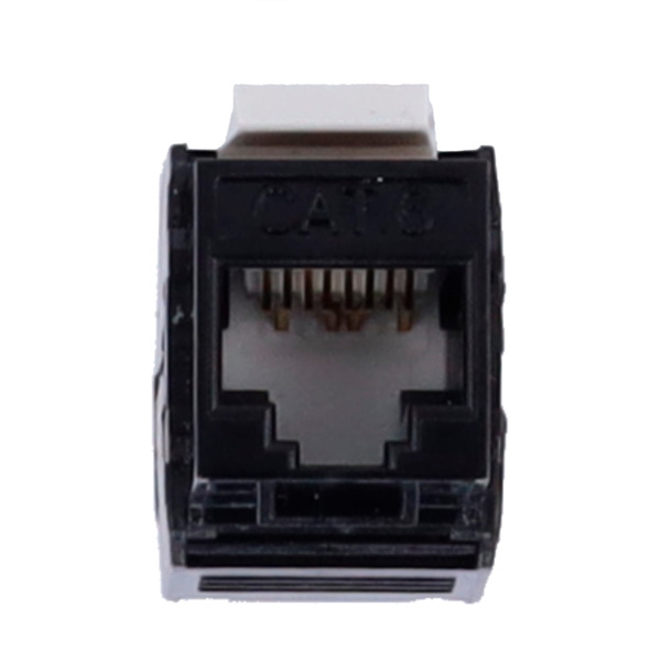 OEM KS6-TL180-BK Conector para cables UTP - Conector salida RJ45 - Compatible UTP categoría 6 - Fácil instalación sin necesidad (3)
