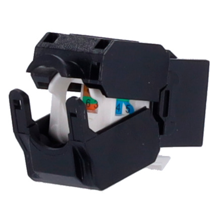 Comprar OEM KS6-TL180-BK Conector para cables UTP - Conector salida RJ45 - Compatible UTP categoría 6 - Fácil instalación sin necesidad de herramientas - Bajas pérdidas
