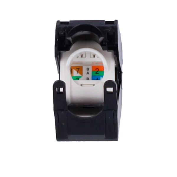 OEM KS6A-TL180-BK Conector para cables UTP - Conector salida RJ45 - Compatible UTP categoría 6A - Fácil instalación sin necesida (1)