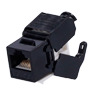 OEM KS6A-TL180-BK Conector para cables UTP - Conector salida RJ45 - Compatible UTP categoría 6A - Fácil instalación sin necesida (6)