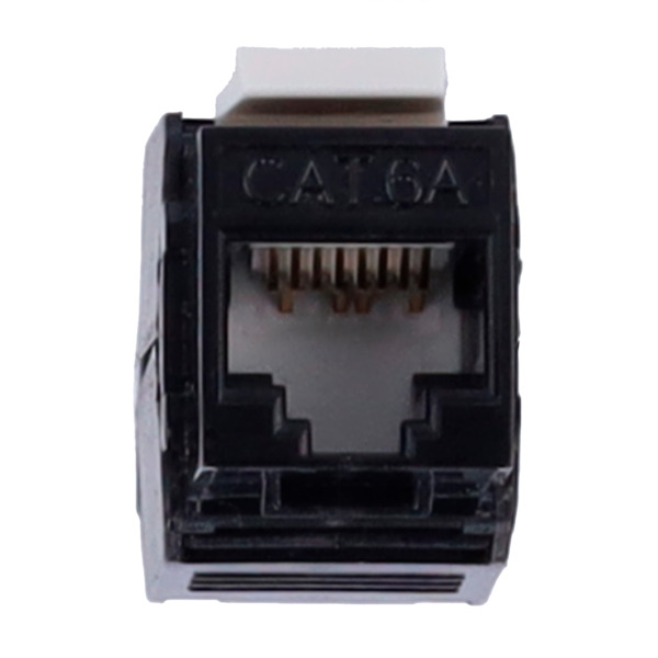 OEM KS6A-TL180-BK Conector para cables UTP - Conector salida RJ45 - Compatible UTP categoría 6A - Fácil instalación sin necesida (3)